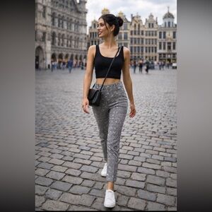 ANTHROPOLOGIE The Essential Kick Flare Pants Size 2 Tall